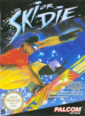 Ski or Die (USA) (Beta) box cover front